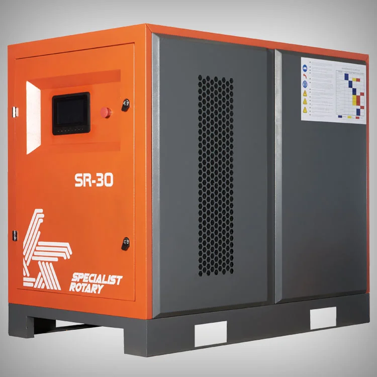 detroit-sr-30VSD-screw-compressors-03 Detroit Air - SR Series Screw Compressors